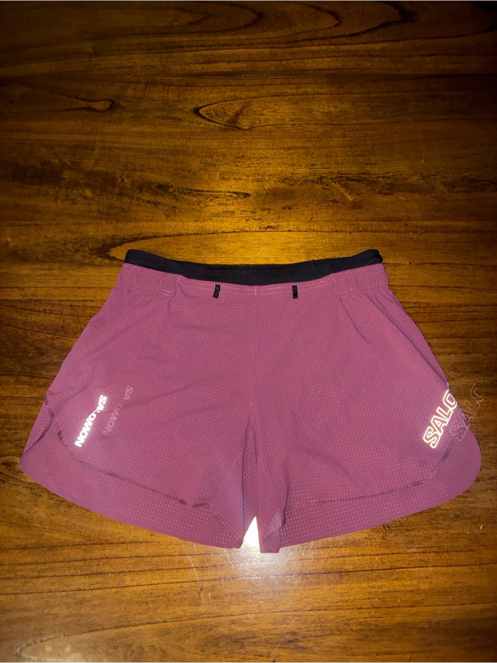 Salomon Women’s Pink Athletic Running Shorts size S